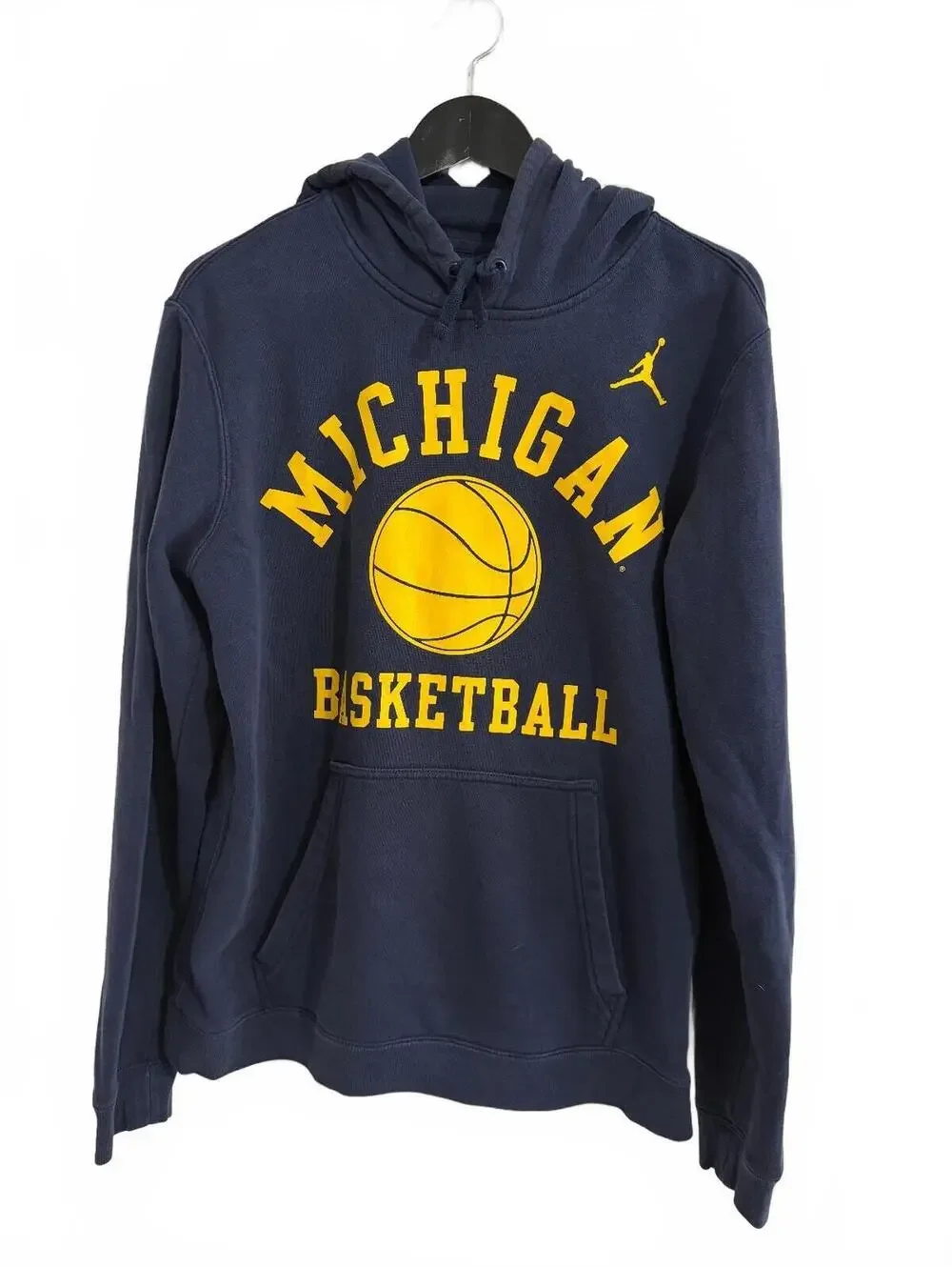 Michigan Wolverines Basketball Jordan Brand Hoodie Size M